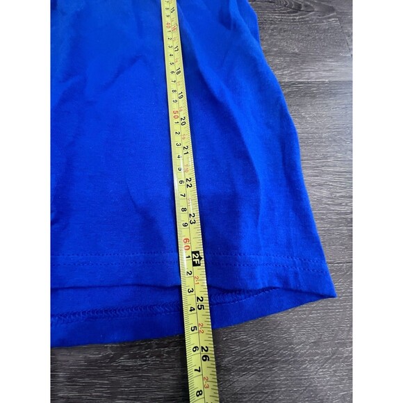 New York Mets MLB Vintage 2007 Stitches Athletic Gear Blue T-Shirt Size XL - Picture 8 of 9